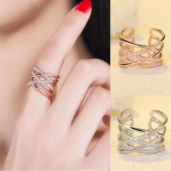 wedding rings fashion retro gift for woman teen girls japan adjustable line multilayer copper engagement stainless steel ring, Slivery;golden
wedding rings fashion retro gift for woman teen girls japan adjustable line multilayer copper engagement stainless steel ring, Slivery;golden