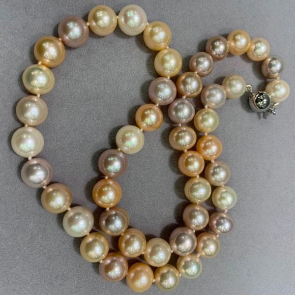 chokers classic 100% real natural fresh water pearl choker necklace 45cm multicolor perfect round few flaw 9-10mm fashion women jewelry, Golden;silver
chokers classic 100% real natural fresh water pearl choker necklace 45cm multicolor perfect round few flaw 9-10mm fashion women jewelry, Golden;silver