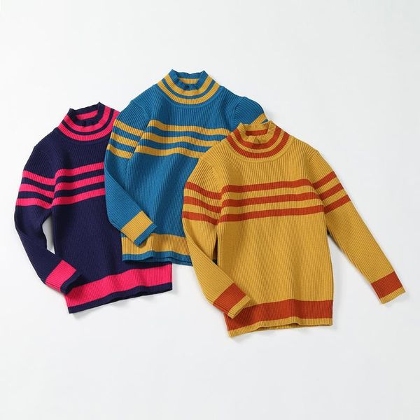 simple kids sweaters spring winter baby boys girls warm pullover knitted bottoming thicken children's clothes high quality, Blue
simple kids sweaters spring winter baby boys girls warm pullover knitted bottoming thicken children's clothes high quality, Blue