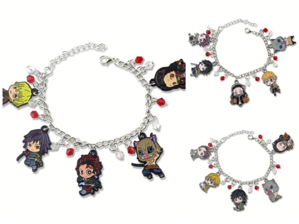 link, chain anime demon slayer kimetsu no yaiba charms bracelet tanjirou nezuko agatsuma zenitsu rengoku kyoujurou figure bangle jewelry, Black
link, chain anime demon slayer kimetsu no yaiba charms bracelet tanjirou nezuko agatsuma zenitsu rengoku kyoujurou figure bangle jewelry, Black