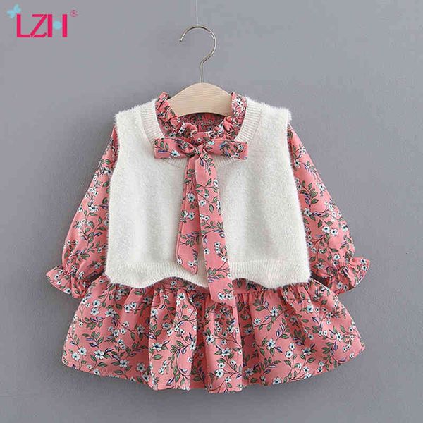 girl's dresses lzh infant party new autumn winter velvet vest+long sleeve floral print for baby princess dress newborn clothes 1027, Red;yellow
girl's dresses lzh infant party new autumn winter velvet vest+long sleeve floral print for baby princess dress newborn clothes 1027, Red;yellow