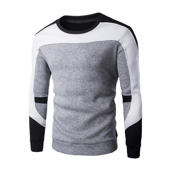 european code cross-border hit color explosion round neck pullover men's sweater stitching hoodies & sweatshirts, Black
european code cross-border hit color explosion round neck pullover men's sweater stitching hoodies & sweatshirts, Black