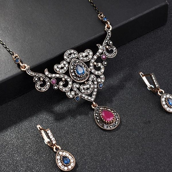 earrings & necklace imitation vintage carved earring ethnic jewelry set for women bridal wedding turkish green sets engagement, Silver
earrings & necklace imitation vintage carved earring ethnic jewelry set for women bridal wedding turkish green sets engagement, Silver