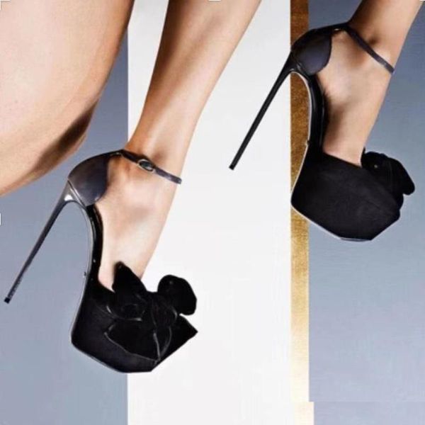 womes shoes super high heel fashion sandals 2021 fish mouth bow knot 16.5cm banquet catwalk nightclub womens dress, Black
womes shoes super high heel fashion sandals 2021 fish mouth bow knot 16.5cm banquet catwalk nightclub womens dress, Black