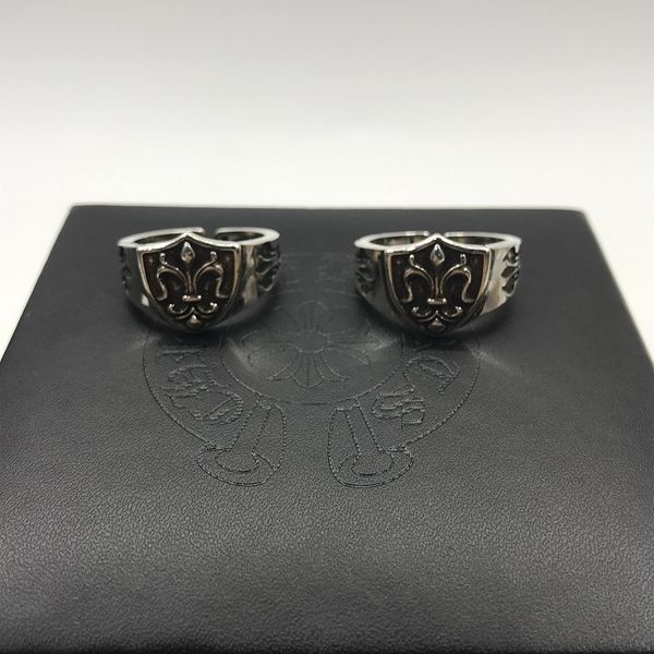 design jewelry crowe makes old shield army flower opening adjustment fashion men's ring um59, Black
design jewelry crowe makes old shield army flower opening adjustment fashion men's ring um59, Black
