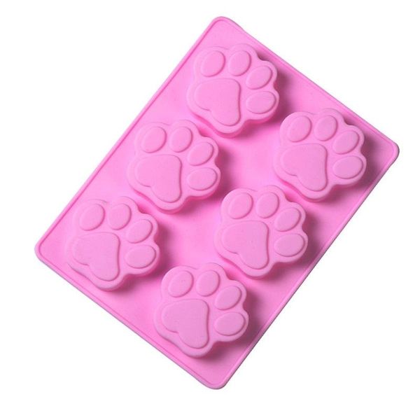 craft tools cat footprint mold reusable candy silicone tray easy to clean suitable for microwave oven, refrigerator, oven
craft tools cat footprint mold reusable candy silicone tray easy to clean suitable for microwave oven, refrigerator, oven