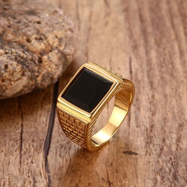 designer rings men metal punk black stone gold ring europe and america style rock party jewelry, Golden;silver
designer rings men metal punk black stone gold ring europe and america style rock party jewelry, Golden;silver