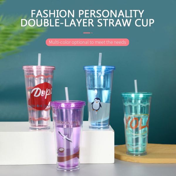 mugs 600ml reusable straw cup tumbler plastic drink cups transparent large capacity fruit water bottle coffee mug wholesale
mugs 600ml reusable straw cup tumbler plastic drink cups transparent large capacity fruit water bottle coffee mug wholesale