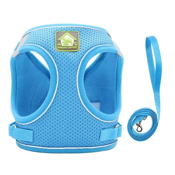 dog collars & leashes reflective harness with leash summer pet mesh breathable vest walking lead for puppy medium clothes accessories
dog collars & leashes reflective harness with leash summer pet mesh breathable vest walking lead for puppy medium clothes accessories