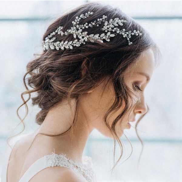 hair clips & barrettes elegant bridal headband tiara gold pearl crystal jewelry wedding accessories high-end bride hairband head chain, Golden;silver
hair clips & barrettes elegant bridal headband tiara gold pearl crystal jewelry wedding accessories high-end bride hairband head chain, Golden;silver