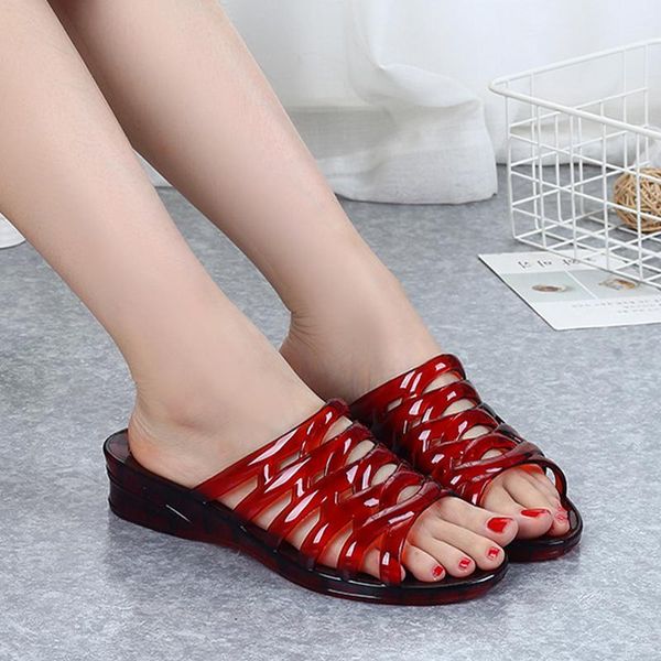 summer women's slippers crystal plastic women indoor 2021 non-slip household soft sandals shoes, Black
summer women's slippers crystal plastic women indoor 2021 non-slip household soft sandals shoes, Black