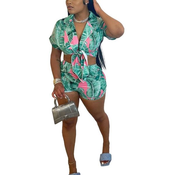 women's tracksuits summer two piece casual loungewear printing suits short sleeve front lace up shirt & slim shorts set, Gray
women's tracksuits summer two piece casual loungewear printing suits short sleeve front lace up shirt & slim shorts set, Gray