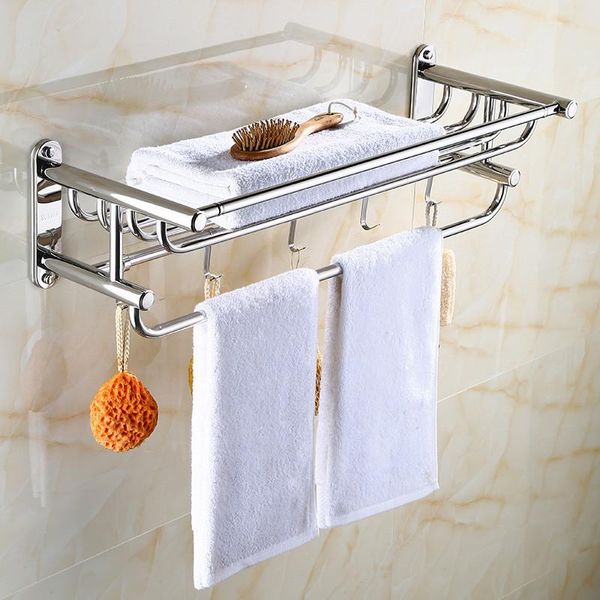 bathroom towel racks 304 stainless steel bath holder wall mounted with hooks hardware accessories 40-60cm
bathroom towel racks 304 stainless steel bath holder wall mounted with hooks hardware accessories 40-60cm