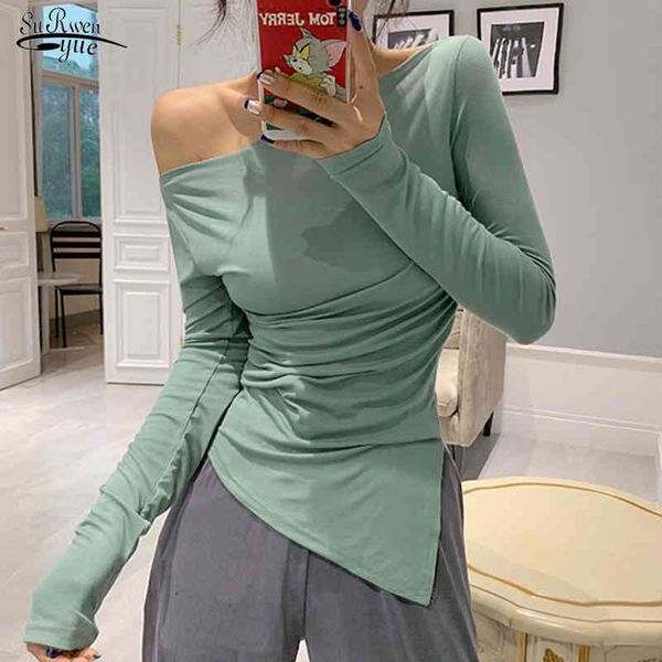 off shoulder tshirt woman long sleeve korean style slim elasticity womens clothing backless t shirt women t-shirt 12987 210521, White
off shoulder tshirt woman long sleeve korean style slim elasticity womens clothing backless t shirt women t-shirt 12987 210521, White