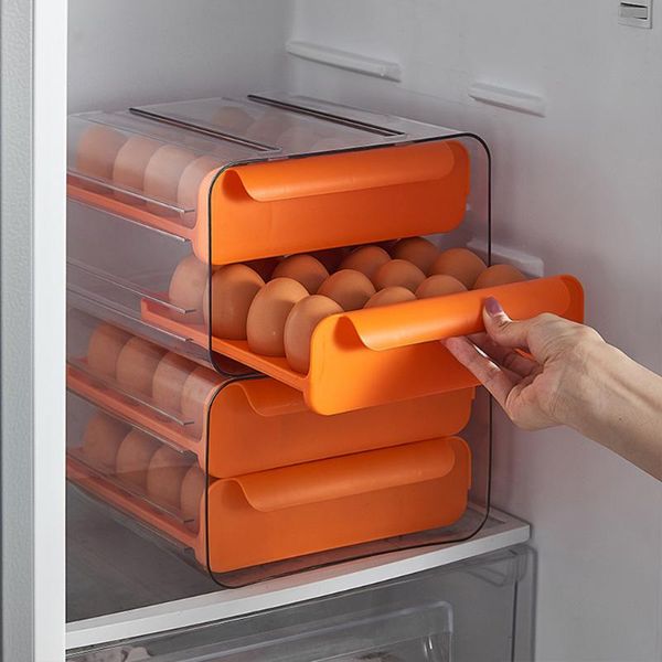 storage bottles & jars 32 grids egg box drawer type fresh-keeping container refrigerator transparent dispenser anti-drop
storage bottles & jars 32 grids egg box drawer type fresh-keeping container refrigerator transparent dispenser anti-drop