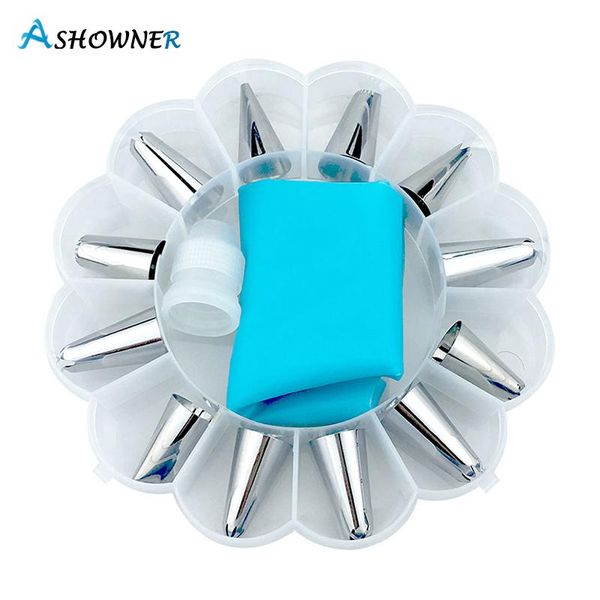 12pcs cake decorating tools pipe icing nozzles baking supplies stainless steel dessert decoration kitchen accessories & pastry
12pcs cake decorating tools pipe icing nozzles baking supplies stainless steel dessert decoration kitchen accessories & pastry