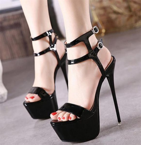 high heels platform sandals women summer ankle strap open toe gladiator party dress woman shoes size 44 45 46, Black
high heels platform sandals women summer ankle strap open toe gladiator party dress woman shoes size 44 45 46, Black