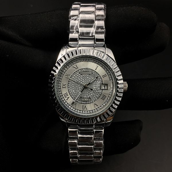 orologio r brand classic datejust 36mm watch mens watches fashion dress diamond dial designer wristwatches stainless steel strap quartz move, Slivery;brown
orologio r brand classic datejust 36mm watch mens watches fashion dress diamond dial designer wristwatches stainless steel strap quartz move, Slivery;brown