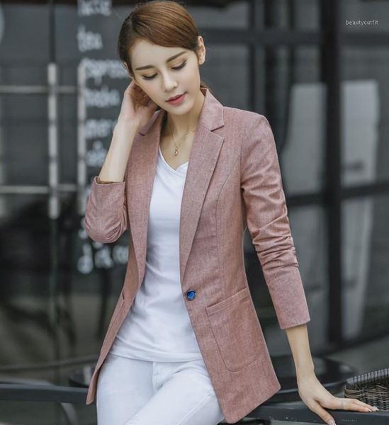 women's suits & blazers casual fashion office lady women blazer solid notched slim jacket full sleeve rugular spring cotton mujer, White;black
women's suits & blazers casual fashion office lady women blazer solid notched slim jacket full sleeve rugular spring cotton mujer, White;black