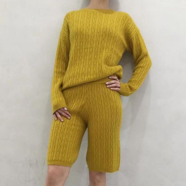 women's tracksuits luxury two pieces 45% cashmere + 30% wool suits female turtleneck mink knit short pant sets wy186, Gray
women's tracksuits luxury two pieces 45% cashmere + 30% wool suits female turtleneck mink knit short pant sets wy186, Gray
