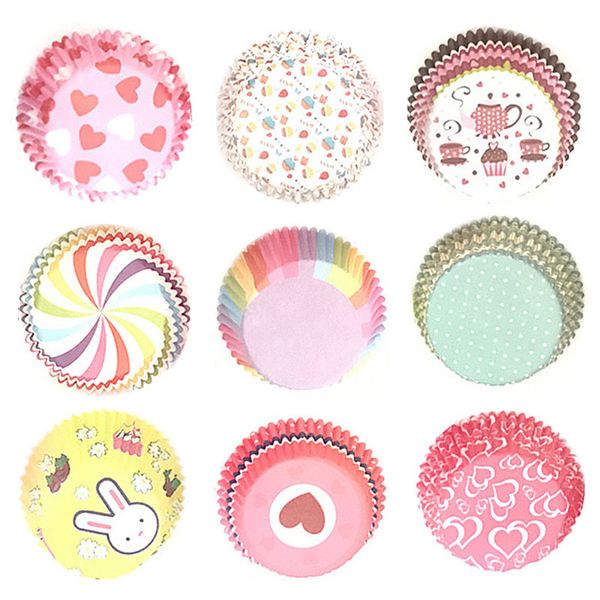 100pcs cake decorating tools muffin cases anti-oil baking cup cupcake liner color printing food grade paper kitchen accessories
100pcs cake decorating tools muffin cases anti-oil baking cup cupcake liner color printing food grade paper kitchen accessories