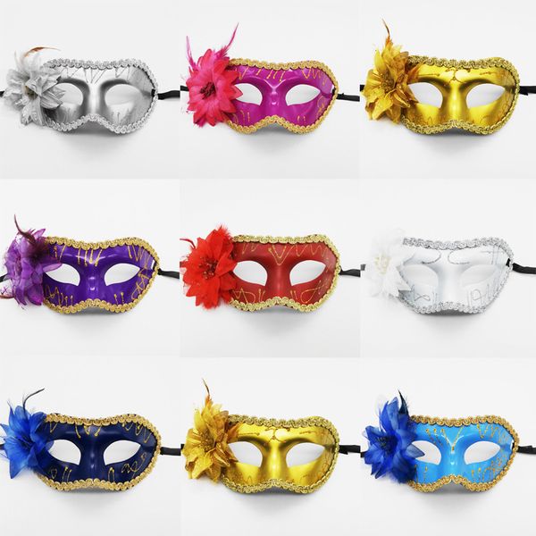 party mask halloween flat head painted side flower with edge women's masquerade dance performance fashion
party mask halloween flat head painted side flower with edge women's masquerade dance performance fashion