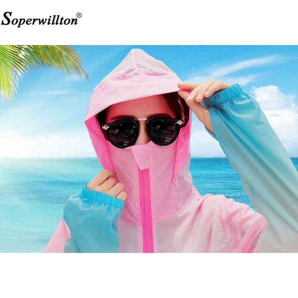 women summer fashion rainbow color sun uv protection clothing female hooded jacket thin breathable beach cardigan coats 2xl, Black;brown
women summer fashion rainbow color sun uv protection clothing female hooded jacket thin breathable beach cardigan coats 2xl, Black;brown