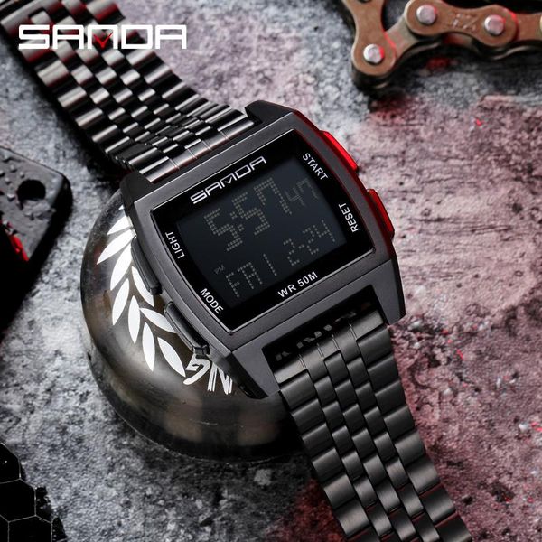wristwatches sanda casual men's watches watch men fashion waterproof wristwatch male electronic clock relogio masculino, Slivery;brown
wristwatches sanda casual men's watches watch men fashion waterproof wristwatch male electronic clock relogio masculino, Slivery;brown