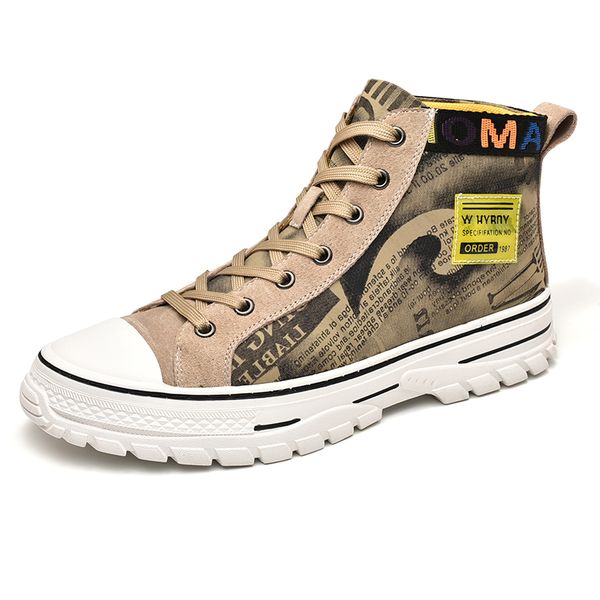 men autumn winter new fashion pigskin casual boots breathable leather leisure mid-high board shoes male lace-up vulcanized shoe, Black
men autumn winter new fashion pigskin casual boots breathable leather leisure mid-high board shoes male lace-up vulcanized shoe, Black