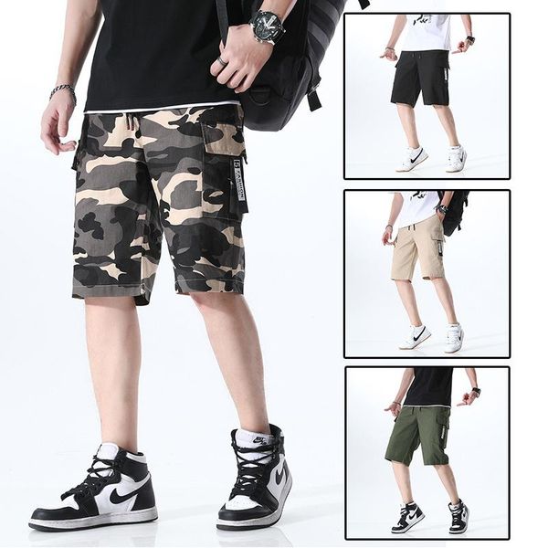 men's shorts 2021 cargo men summer camouflage pure cotton brand clothing comfortable tactical camo absorb sweat, White;black
men's shorts 2021 cargo men summer camouflage pure cotton brand clothing comfortable tactical camo absorb sweat, White;black