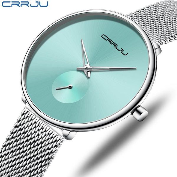 wristwatches crrju ultra-thin watch for women elegant female hours fashion casual ladies clock wristwatch relogio feminino, Slivery;brown
wristwatches crrju ultra-thin watch for women elegant female hours fashion casual ladies clock wristwatch relogio feminino, Slivery;brown