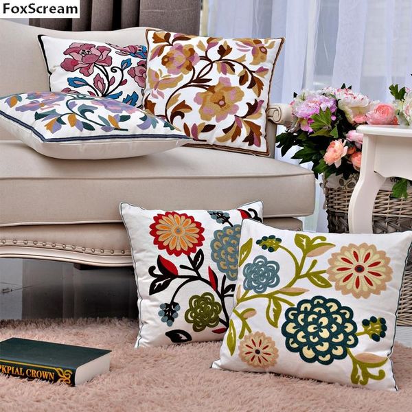 flower embroidered cushions cover floral decorative pillows case embroidery pillow home decor for sofa 45x45cm cushion/decorative
flower embroidered cushions cover floral decorative pillows case embroidery pillow home decor for sofa 45x45cm cushion/decorative