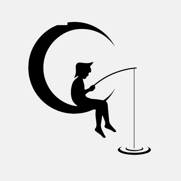 cartoon boy moon crescent fish car decoration sticker creative waterproof cover scratch black/white, 16cm*15cm
cartoon boy moon crescent fish car decoration sticker creative waterproof cover scratch black/white, 16cm*15cm