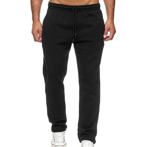 men's pants men solid color drawstring elastic waist full length trousers spring sweatpants fitness jogger male casual, Black
men's pants men solid color drawstring elastic waist full length trousers spring sweatpants fitness jogger male casual, Black
