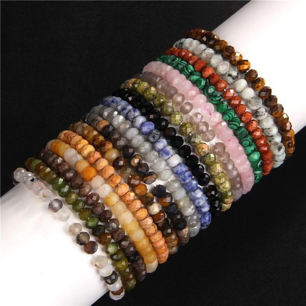 beaded, strands 4x6mm natural rondelle beads bracelet round faceted tiger eye malachite stone beaded yoga bracelets bangles men women jewelr, Black
beaded, strands 4x6mm natural rondelle beads bracelet round faceted tiger eye malachite stone beaded yoga bracelets bangles men women jewelr, Black