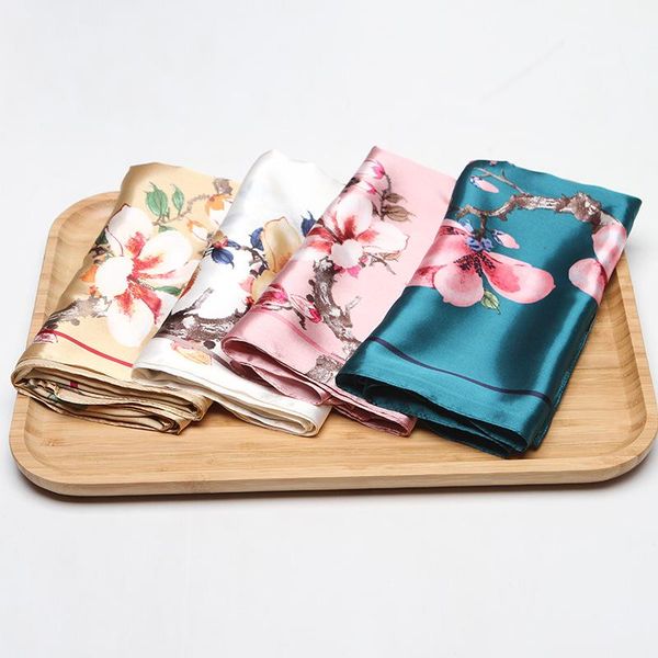 scarves 2021 hijab scarf for women floral print kerchief silk satin hair handkerchief scarfs female square wraps head ladies, Blue;gray
scarves 2021 hijab scarf for women floral print kerchief silk satin hair handkerchief scarfs female square wraps head ladies, Blue;gray