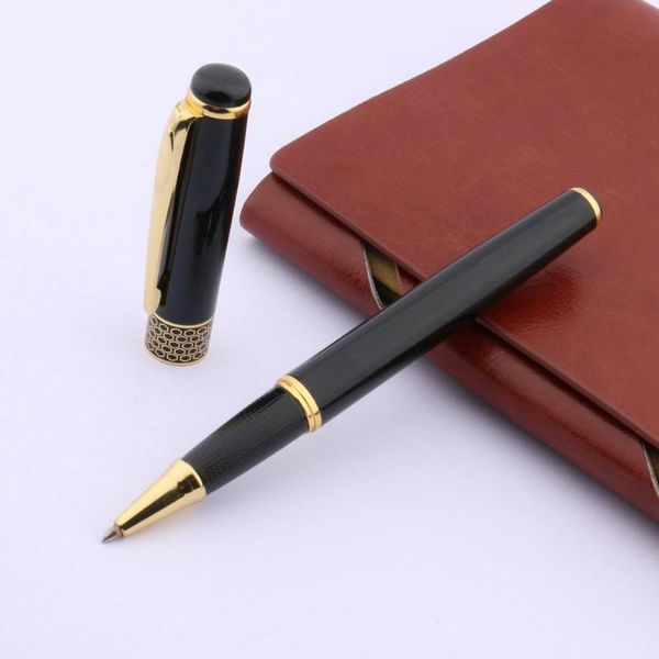 metal 68 shiny black golden trim rollerball pen ink signature school student office gifts stationery ballpoint pens, Blue;orange
metal 68 shiny black golden trim rollerball pen ink signature school student office gifts stationery ballpoint pens, Blue;orange