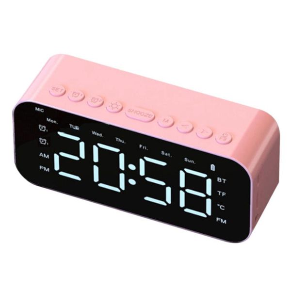 other clocks & accessories digital alarm clock mirror wireless bluetooth speaker calendar portable support the tf card
other clocks & accessories digital alarm clock mirror wireless bluetooth speaker calendar portable support the tf card