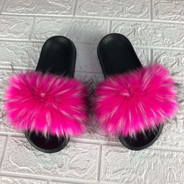 slippers faux fur clothing slipper women's fashion anti-slip sandals imitation raccoon outer wear, Black
slippers faux fur clothing slipper women's fashion anti-slip sandals imitation raccoon outer wear, Black