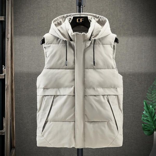 men's vests mens jacket sleeveless vest winter fashion casual coats male cotton-padded outwear thicken waistcoats windproof, Black;white
men's vests mens jacket sleeveless vest winter fashion casual coats male cotton-padded outwear thicken waistcoats windproof, Black;white