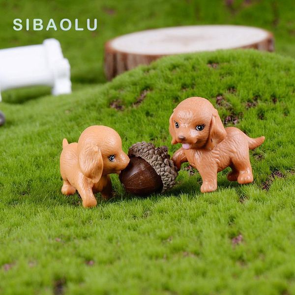 2pc brown dog miniature figurine animals model garden home decoration accessories decor fairy pvc craft bonsai toy decorative objects & figu
2pc brown dog miniature figurine animals model garden home decoration accessories decor fairy pvc craft bonsai toy decorative objects & figu