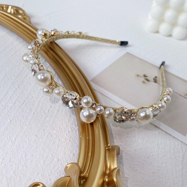 hair clips & barrettes wedding headband luxury rhinestone crystal pearl hoop bride headpiece hairband accessories for women girls ll@17, Golden;silver
hair clips & barrettes wedding headband luxury rhinestone crystal pearl hoop bride headpiece hairband accessories for women girls ll@17, Golden;silver