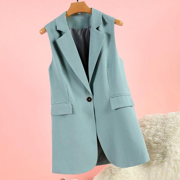 women's vests simple temperament suit waistcoat female autumn jacket 2021 fashion casual sleeveless button ladies blazer vest coats e41, Black;white
women's vests simple temperament suit waistcoat female autumn jacket 2021 fashion casual sleeveless button ladies blazer vest coats e41, Black;white