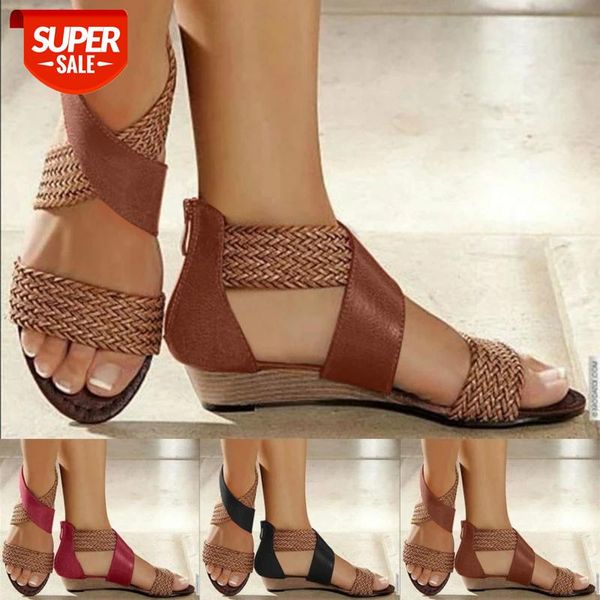 ladies fashion new fish mouth leather sandals women wedge heel shoes casual beach roman #ol1h, Black
ladies fashion new fish mouth leather sandals women wedge heel shoes casual beach roman #ol1h, Black