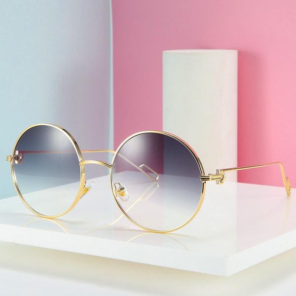 sunglasses round female tide restoring ancient ways personality street snap, White;black
sunglasses round female tide restoring ancient ways personality street snap, White;black