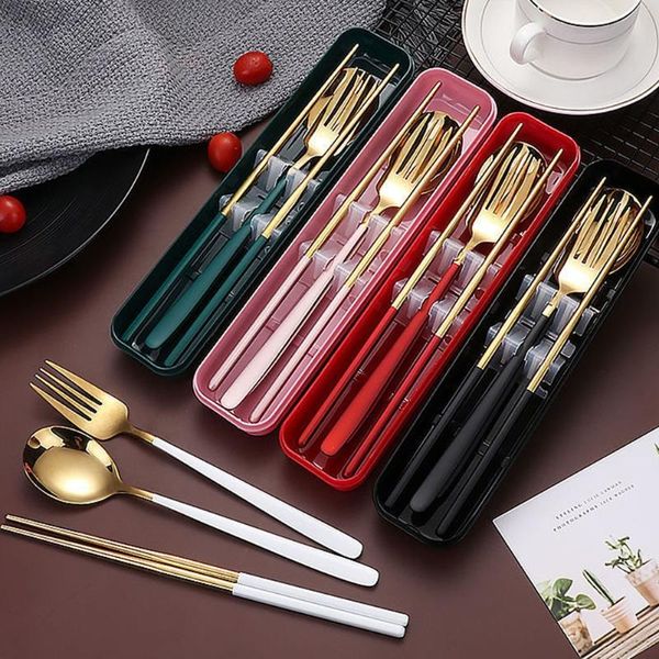 chopsticks portable tableware 304 stainless steel fork cutlery set spoon christmas home decoration
chopsticks portable tableware 304 stainless steel fork cutlery set spoon christmas home decoration