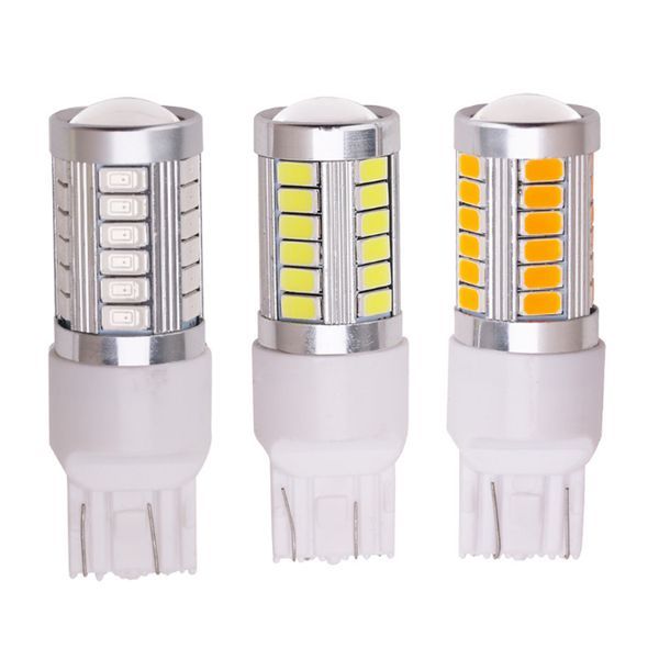 1x t20 7440 7443 w21w 5630 5730 33smd car reverse brake light fog lamp turn signal lamp drl daytime running light white red 12v
1x t20 7440 7443 w21w 5630 5730 33smd car reverse brake light fog lamp turn signal lamp drl daytime running light white red 12v
