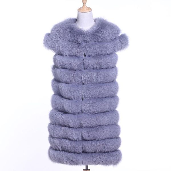 women's fur & faux brand really natural vest r long section fashion lead women coat, Black
women's fur & faux brand really natural vest r long section fashion lead women coat, Black