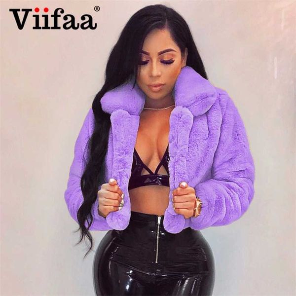 viifaa notched collar open front faux fur winter coat women 11 colors cropped jacket fashion fake fur coats outwear 211218, Black
viifaa notched collar open front faux fur winter coat women 11 colors cropped jacket fashion fake fur coats outwear 211218, Black