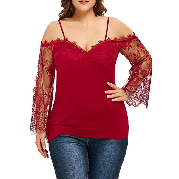 women's blouses & shirts off the shoulder red for ladies plus size summer fashion clothes women shirt lace long sleeve casual blouse c, White
women's blouses & shirts off the shoulder red for ladies plus size summer fashion clothes women shirt lace long sleeve casual blouse c, White